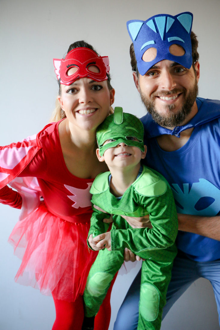 We are the PJ MASKS │ Halloween 2018 - Traveling with JC